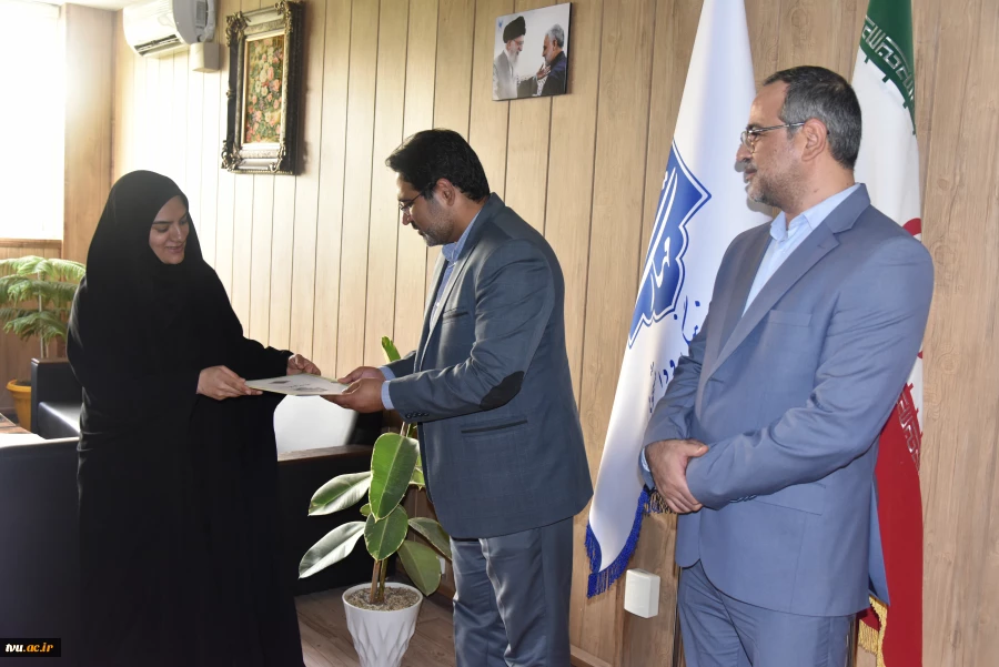 تقدیر از تیم تنیس روی میز بانوان کارکنان دانشگاه ملی مهارت، قهرمانان اولین المپیاد ورزشی وزارت علوم، تحقیقات و فناوری 3