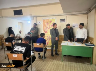 بازدید آقای سلطانی‌نسب، مدیرکل خدمات آموزشی دانشگاه ملی مهارت از روند برگزاری امتحانات پایان ترم آموزشکده‌های دختران کرج، تربیت بدنی صفادشت و کشاورزی شهریار- واحد استانی البرز 2
