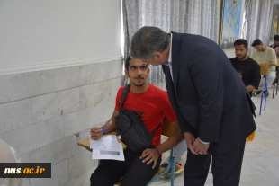 بازدید سرزده ریاست دانشگاه ملی مهارت از امتحانات پایان ترم دانشکده شهید منتظری مشهد 4