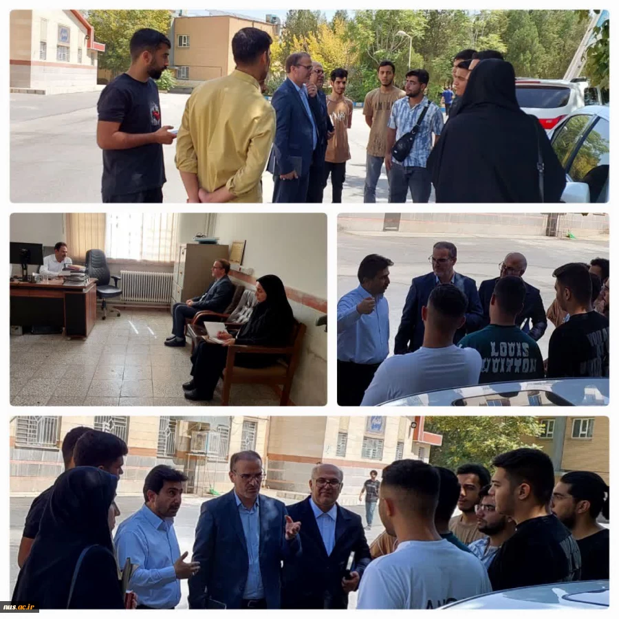 بازدید معاونین اداره نظارت، ارزیابی و تضمین کیفیت (استان مرکزی )مورخ 1404/06/04 7