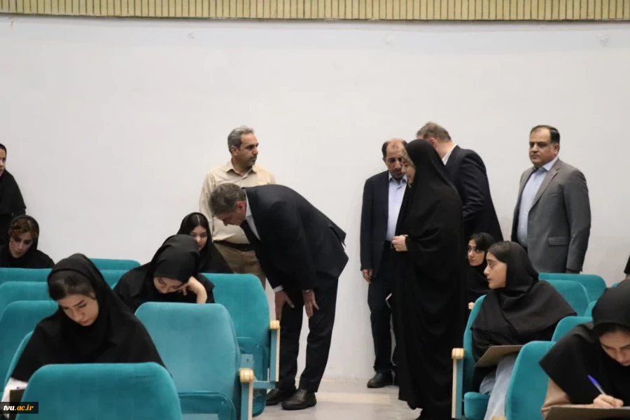 بازدید ریاست دانشگاه ملی مهارت از حوزه‌های امتحانات پایان ترم دانشجویان آموزشکده های واحد استانی همدان 3