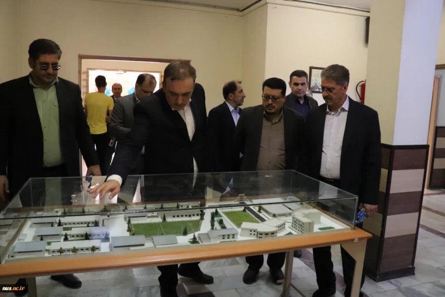 بازدید ریاست دانشگاه ملی مهارت از آموزشکده شهید مفتح همدان 7