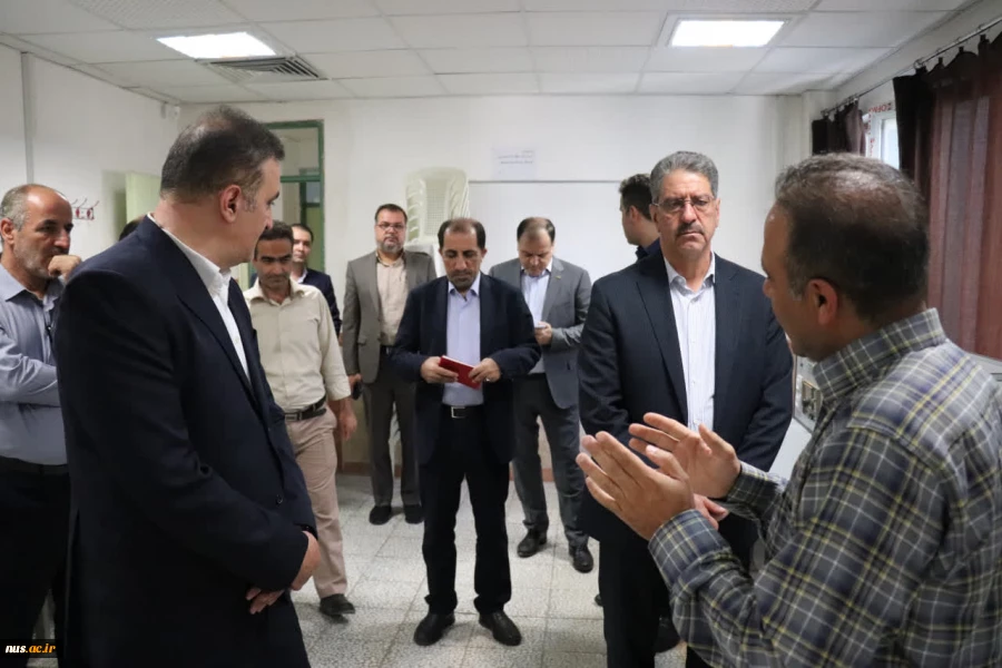 بازدید ریاست دانشگاه ملی مهارت از آموزشکده شهید جباریان همدان 3
