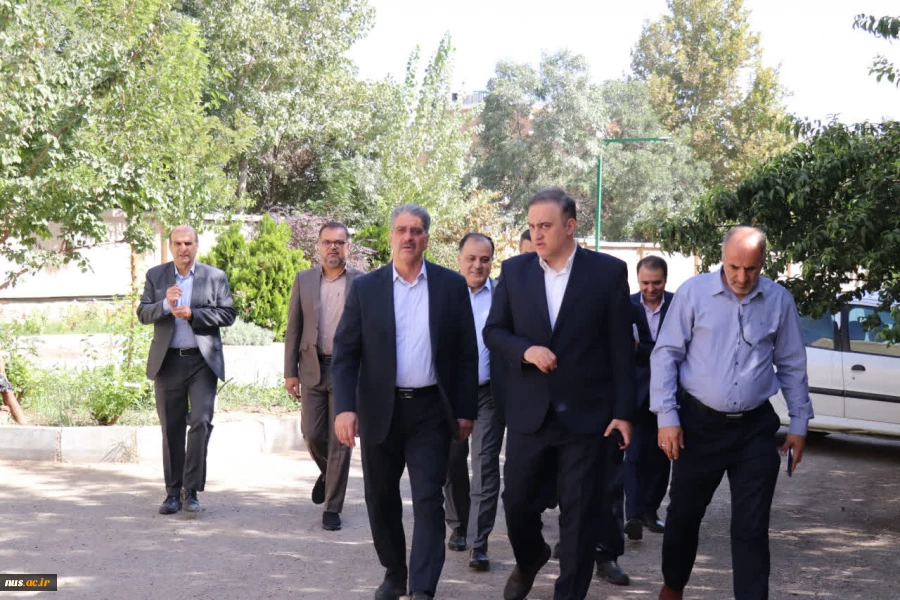بازدید ریاست دانشگاه ملی مهارت از آموزشکده شهید جباریان همدان 7