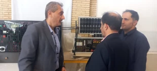بازدید مشاور رئیس دانشگاه و رئیس مرکز نظارت،ارزیابی و تضمین کیفیت از آموزشکده حاج حشمت شهبازی نهاوند 9