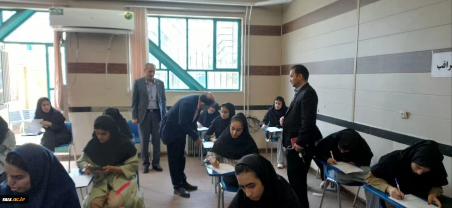 بازدید مشاور رئیس دانشگاه و رئیس مرکز نظارت،ارزیابی و تضمین کیفیت از آموزشکده حاج حشمت شهبازی نهاوند 10