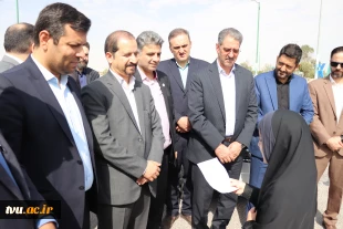 بازدید معاون پژوهشی وزارت علوم، تحقیقات و فناوری به همراه ریاست دانشگاه ملی مهارت از پروژه شهر کبودرآهنگ 4