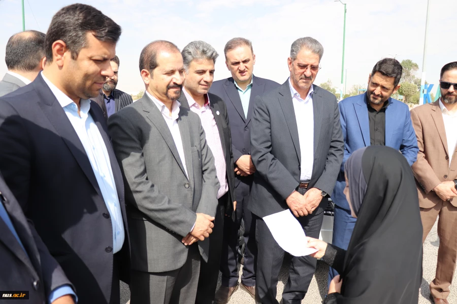 بازدید معاون پژوهشی وزارت علوم، تحقیقات و فناوری به همراه ریاست دانشگاه ملی مهارت از پروژه شهر کبودرآهنگ 4