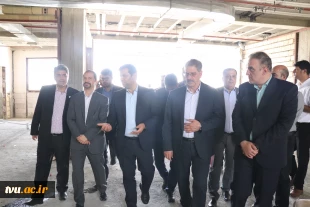 بازدید معاون پژوهشی وزارت علوم، تحقیقات و فناوری به همراه ریاست دانشگاه ملی مهارت از پروژه شهر کبودرآهنگ 7
