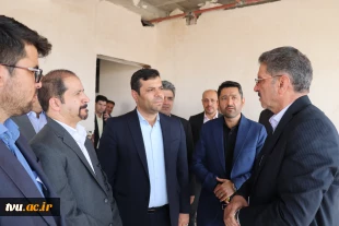 بازدید معاون پژوهشی وزارت علوم، تحقیقات و فناوری به همراه ریاست دانشگاه ملی مهارت از پروژه شهر کبودرآهنگ 11
