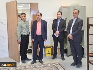 بازدید مشاور رئیس دانشگاه و رئیس مرکز نظارت،ارزیابی و تضمین کیفیت از آموزشکده‌های دختران کوثر و پسران ملایر 5