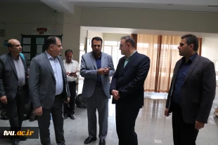 بازدید مدیرکل حوزه ریاست، روابط عمومی و هماهنگی امور مجلس و استان‌ها از  آموزشکده دختران اسدآباد  2