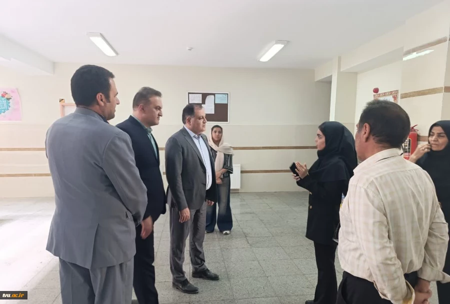 بازدید مدیرکل حوزه ریاست، روابط عمومی و هماهنگی امور مجلس و استان‌ها از  آموزشکده دختران اسدآباد  4