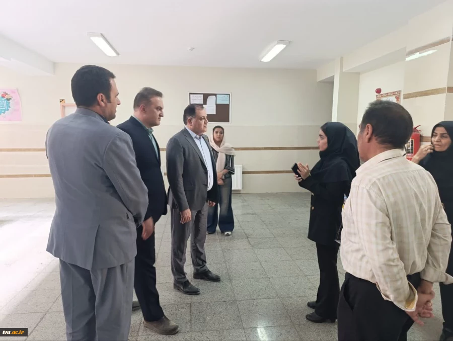 بازدید مدیرکل حوزه ریاست، روابط عمومی و هماهنگی امور مجلس و استان‌ها از  آموزشکده دختران اسدآباد  5
