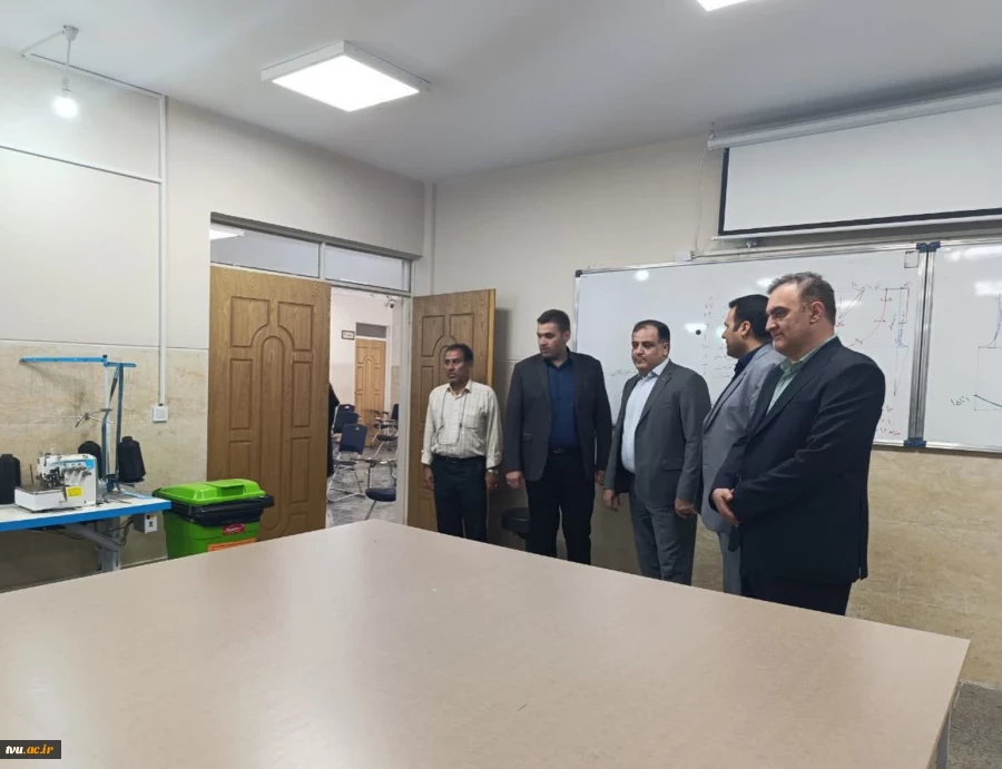 بازدید مدیرکل حوزه ریاست، روابط عمومی و هماهنگی امور مجلس و استان‌ها از  آموزشکده دختران اسدآباد  7
