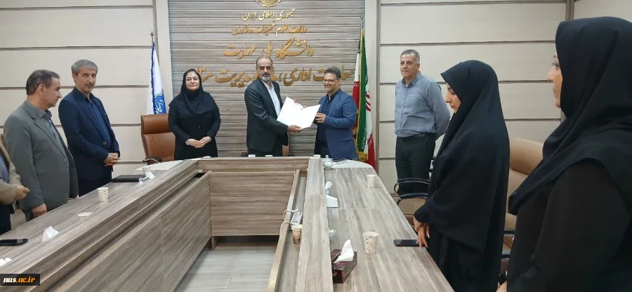 مراسم تکریم و معارفه سرپرست اداره‌کل امور اداری دانشگاه ملی مهارت  2
