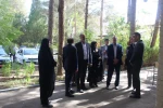 بازدید دکتر زمانی، رئیس دانشگاه ملی مهارت از خوابگاه آموزشکده‌ دختران کاشان 5