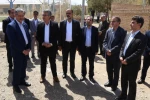 عملیات اجرایی احداث تصفیه‌خانه فاضلاب خاکستری در دانشکده شهید رجایی کاشان کلنگ خورد 3