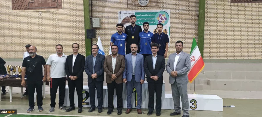 اعلام نتایج مسابقات بدمینتون بیست و هشتمین المپیاد ورزش قهرمانی دانشجویان پسر دانشگاه ملی مهارت 3