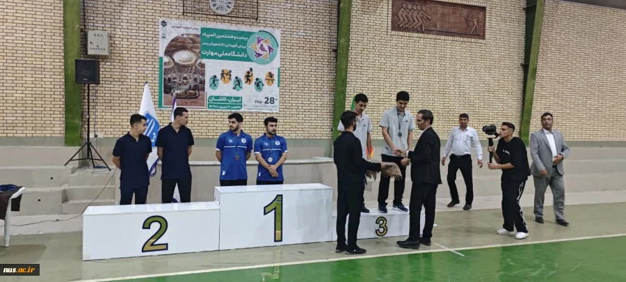 اعلام نتایج مسابقات بدمینتون بیست و هشتمین المپیاد ورزش قهرمانی دانشجویان پسر دانشگاه ملی مهارت 8