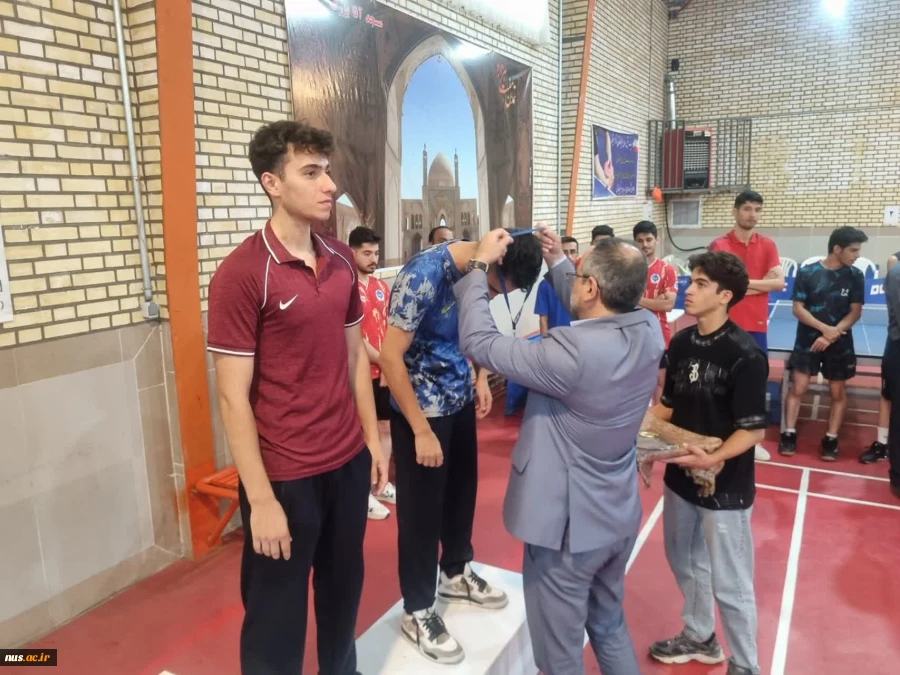 اعلام نتایج مسابقات تنیس روی میز بیست و هشتمین المپیاد ورزش قهرمانی دانشجویان پسر دانشگاه ملی مهارت 9