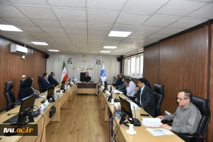 برگزاری جلسه کمیته بودجه و مالی دانشگاه 2