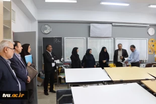 بازدید معاون دفتر برنامه، بودجه و تشکیلات وزارت علوم، تحقیقات و فناوری از دانشکده فنی انقلاب اسلامی 8