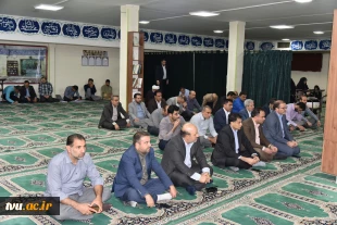 برگزاری جلسه «تبیین نقش هدایت و فرماندهی الهی ولی فقیه در ایجاد ثبات در داخل و بازدارندگی در مقابل دشمن» در سازمان مرکزی دانشگاه 3