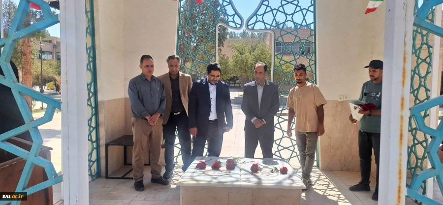 حضور ، دکتر مصطفی جعفری کرمانی‌پور، معاون فرهنگی و دانشجویی و نماینده هیأت رئیسه در مراسم آغاز سال تحصیلی 1405-1404   در دانشگاه ملی مهارت واحد استانی کرمان  5