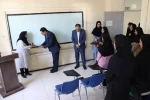 حضور ، دکتر مصطفی جعفری کرمانی‌پور، معاون فرهنگی و دانشجویی و نماینده هیأت رئیسه در مراسم آغاز سال تحصیلی 1405-1404   در دانشگاه ملی مهارت واحد استانی کرمان  10