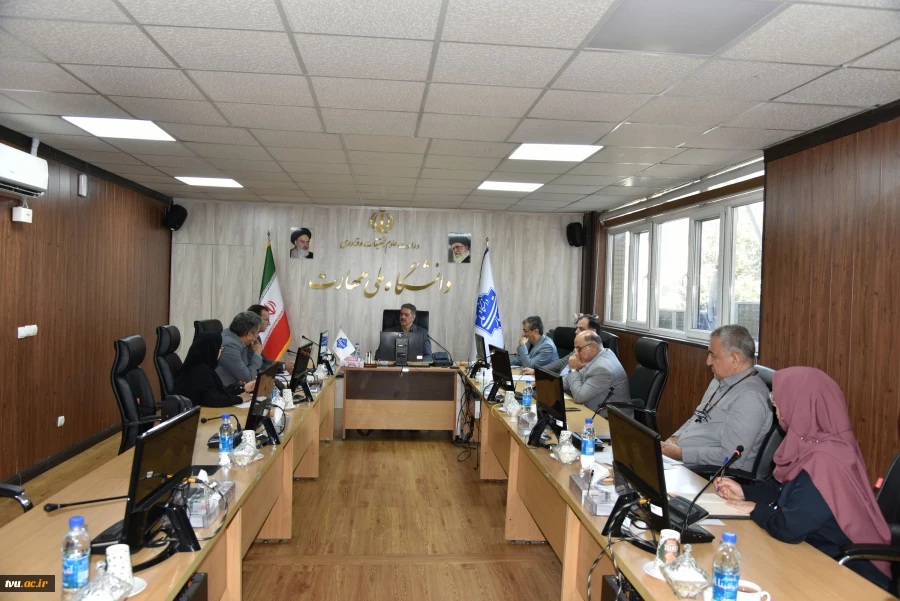 دیدار ریاست دانشگاه ملی مهارت با مدیران منابع انسانی سازمان صدا و سیما 2