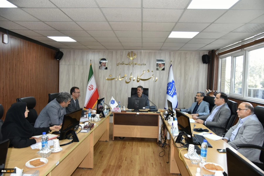 دیدار ریاست دانشگاه ملی مهارت با مدیران منابع انسانی سازمان صدا و سیما 6