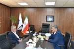 دیدار و گفت‌وگوی دکتر زمانی، رئیس دانشگاه ملی مهارت و دکتر فخر موسوی، مدیرکل حوزه ریاست، روابط عمومی و هماهنگی امور مجلس و استان‌ها با آقای محمدصالح جوکار، نماینده مردم شریف یزد و رئیس کمیسیون امور داخلی کشور و شوراهادر مجلس شورای اسلامی 2