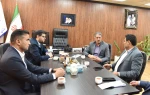 دیدار و گفت‌وگوی دکتر زمانی، رئیس دانشگاه ملی مهارت و دکتر فخر موسوی، مدیرکل حوزه ریاست، روابط عمومی و هماهنگی امور مجلس و استان‌ها با آقای دکتر یاسر سلیمانی، نماینده مردم شریف بافت و عضو کمیسیون امور داخلی کشور و شوراها در مجلس شورای اسلامی 2