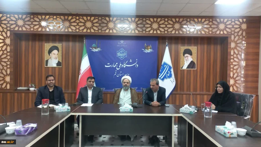 نشست هم‌اندیشی نهادهای دانشجویی دانشگاه ملی مهارت قم برگزار شد. 3