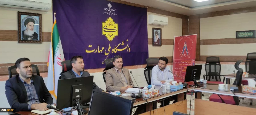 نشست هم‌اندیشی نهادها و تشکل های دانشجویی دانشگاه ملی مهارت استان مرکزی با هدف ارتقاء مشارکت فرهنگی برگزار شد. 5