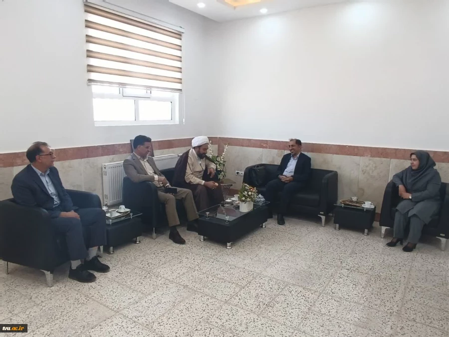 بازدید آقای دکتر منصوری نصب رییس محترم نضارت، ارزیابی وتضمین کیفیت دانشگاه و مشاور رییس محترم دانشگاه (مهرماه 1404) 2