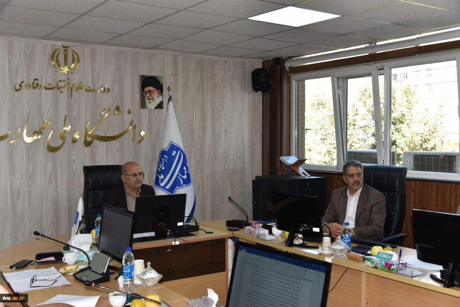 برگزاری نشست کمیسیون دائمی هیئت امنای دانشگاه ملی مهارت 4