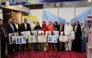 ا حضور معاون اداری مالی ومدیریت منابع دانشگاه در مراسم افتتاحیه نمایشگاه پوشاک ایرانی اسلامی ( گوهر شاد )

شرکت دانشگاه ملی مهارت استان آدربایجان غربی در چهارمین دوره نمایشگاه ملی پوشاک ایرانی اسلامی ( گوهرشاد ) 6