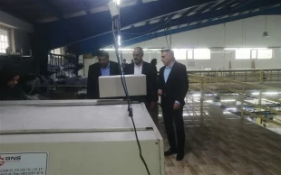 معاون اداری، مالی و مدیریت منابع دانشگاه ملی مهارت با آقای ریسمانی سرمایه گذار داخلی، مدیر عامل شرکت دیانا تجارت ریسمان در واحد استانی آذربایجان غربی 5