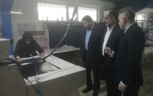 معاون اداری، مالی و مدیریت منابع دانشگاه ملی مهارت با آقای ریسمانی سرمایه گذار داخلی، مدیر عامل شرکت دیانا تجارت ریسمان در واحد استانی آذربایجان غربی 6