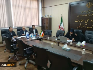 برگزاری نشست بررسی عملکرد و تسریع در تحقق اهداف آموزش‌های آزاد، مجازی و صلاحیت حرفه‌ای در دانشگاه ملی مهارت استان اصفهان 5