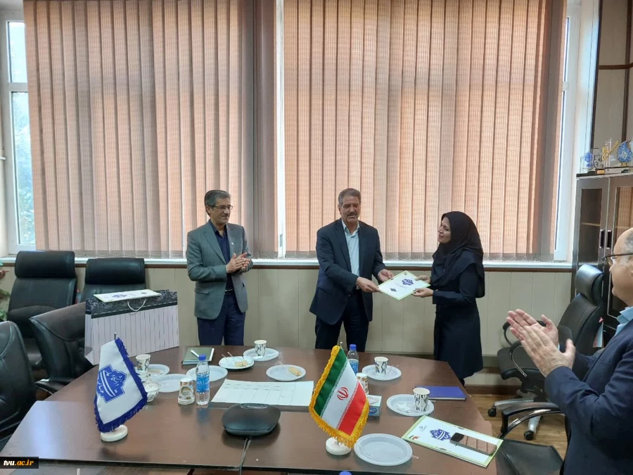 مراسم تکریم و معارفه سرپرست دفتر برنامه ریزی آموزش فنی و حرفه ای. 7