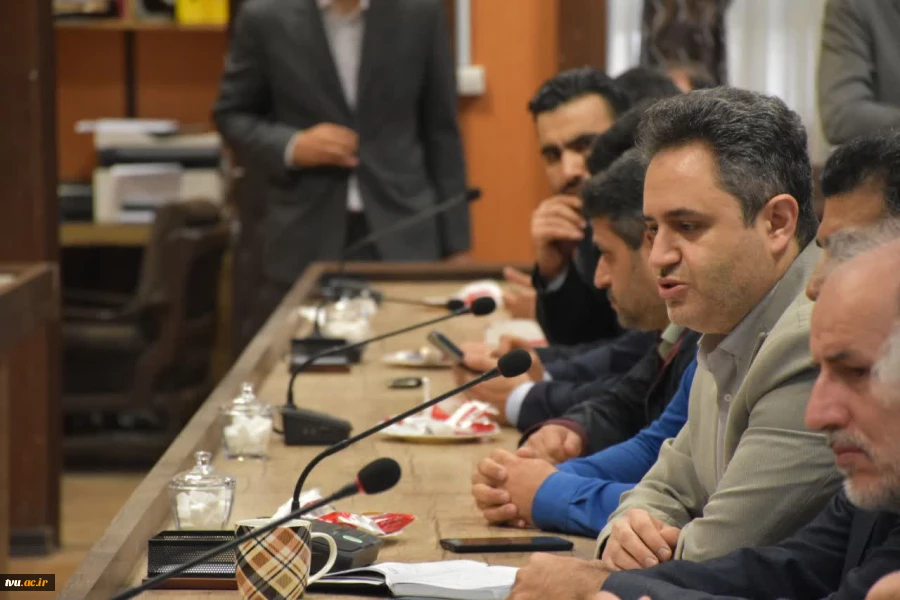 نشست رئیس دانشگاه ملی مهارت با اعضای هیئت علمی در آموزشکده پسران رشت (شهید چمران)_ واحد استانی گیلان 3