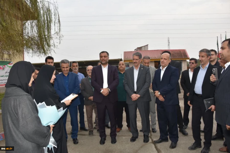 بازدید رئیس دانشگاه ملی مهارت از آموزشکده پسران انزلی 2