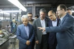 بازدید رئیس دانشگاه ملی مهارت از کارخانه صنایع ابریشم صومعه سرا 4