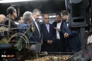 بازدید رئیس دانشگاه ملی مهارت از کارخانه صنایع ابریشم صومعه سرا 5