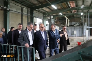 بازدید رئیس دانشگاه ملی مهارت از کارخانه صنایع ابریشم صومعه سرا 6