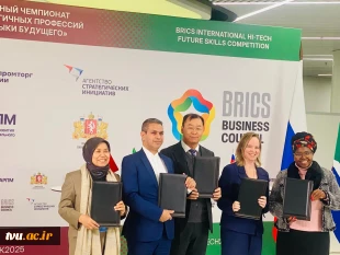 امضای چند تفاهم‌نامه مهم و ارائه سخنرانی راهبردی در نشست سران کارگروه توسعه مهارت بریکس  11