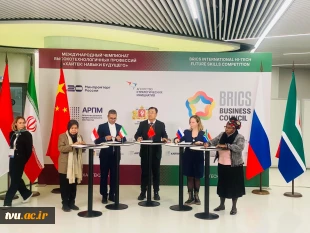 امضای چند تفاهم‌نامه مهم و ارائه سخنرانی راهبردی در نشست سران کارگروه توسعه مهارت بریکس  12